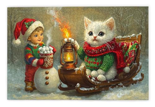 Puzzle 1000 Teile, Weihnachten Puzzle 1000 Teile Erwachsene, Holzpuzzle Erwachsene, EIN Herausforderndes Rätsel, Puzzlespiele für Die Ganze Familie, Holzpuzzle für Wanddeko Wohnzimmer, Geschenke, X-86 Puzzle 1000 Teile, Weihnachten Puzzle 1000 Teile Erwachsene, Holzpuzzle Erwachsene, EIN Herausforderndes Rätsel, Puzzlespiele für Die Ganze Familie, Holzpuzzle für Wanddeko Wohnzimmer, Geschenke, X-86 von Kinntn