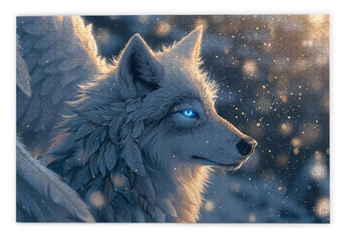 Puzzle 1000 Teile, Wolf Puzzle 1000 Teile Erwachsene, Holzpuzzle Erwachsene, EIN Herausforderndes Rätsel, Puzzlespiele für Die Ganze Familie, Holzpuzzle für Zimmer Deko Wohnzimmer, Geschenke, R-66 Puzzle 1000 Teile, Wolf Puzzle 1000 Teile Erwachsene, Holzpuzzle Erwachsene, EIN Herausforderndes Rätsel, Puzzlespiele für Die Ganze Familie, Holzpuzzle für Zimmer Deko Wohnzimmer, Geschenke, R-66 von Kinntn