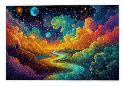 Puzzle 1000 Teile Erwachsene, Abstrakt Puzzle 1000 Teile mit Geschenkbox, Holzpuzzle Erwachsene mit Naturholz, Geschenke für Frauen, Geschenke für Männer, Groß Holzpuzzle für Wanddeko Wohnzimmer, D-37 Puzzle 1000 Teile Erwachsene, Abstrakt Puzzle 1000 Teile mit Geschenkbox, Holzpuzzle Erwachsene mit Naturholz, Geschenke für Frauen, Geschenke für Männer, Groß Holzpuzzle für Wanddeko Wohnzimmer, D-37 von Kinntn
