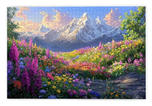 Puzzle 1000 Teile Erwachsene, Berg Puzzle 1000 Teile mit Geschenkbox, Holzpuzzle Erwachsene mit Naturholz, Geschenke für Frauen, Geschenke für Männer, Groß Holzpuzzle für Wanddeko Wohnzimmer, W-71 Puzzle 1000 Teile Erwachsene, Berg Puzzle 1000 Teile mit Geschenkbox, Holzpuzzle Erwachsene mit Naturholz, Geschenke für Frauen, Geschenke für Männer, Groß Holzpuzzle für Wanddeko Wohnzimmer, W-71 von Kinntn