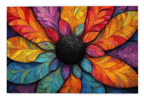Puzzle 1000 Teile Erwachsene, Blume Puzzle 1000 Teile mit Geschenkbox, Holzpuzzle Erwachsene mit Naturholz, Geschenke für Frauen, Geschenke für Männer, Groß Holzpuzzle für Wanddeko Wohnzimmer, B-77 Puzzle 1000 Teile Erwachsene, Blume Puzzle 1000 Teile mit Geschenkbox, Holzpuzzle Erwachsene mit Naturholz, Geschenke für Frauen, Geschenke für Männer, Groß Holzpuzzle für Wanddeko Wohnzimmer, B-77 von Kinntn