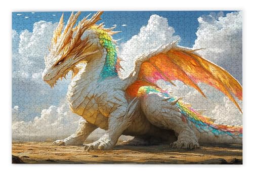 Puzzle 1000 Teile Erwachsene, Drachen Puzzle 1000 Teile mit Geschenkbox, Holzpuzzle Erwachsene mit Naturholz, Geschenke für Frauen, Geschenke für Männer, Groß Holzpuzzle für Wanddeko Wohnzimmer, S-89 Puzzle 1000 Teile Erwachsene, Drachen Puzzle 1000 Teile mit Geschenkbox, Holzpuzzle Erwachsene mit Naturholz, Geschenke für Frauen, Geschenke für Männer, Groß Holzpuzzle für Wanddeko Wohnzimmer, S-89 von Kinntn