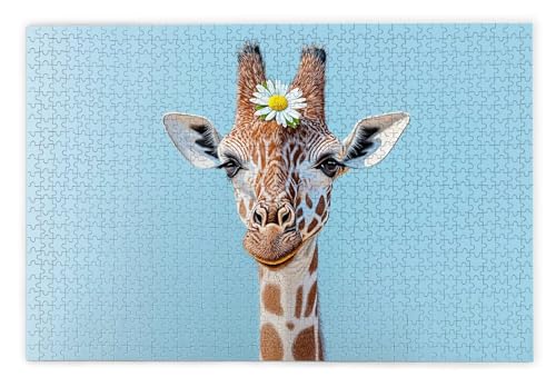 Puzzle 1000 Teile Erwachsene, Giraffe Puzzle 1000 Teile mit Geschenkbox, Holzpuzzle Erwachsene mit Naturholz, Geschenke für Frauen, Geschenke für Männer, Groß Holzpuzzle für Wanddeko Wohnzimmer, A-17 Puzzle 1000 Teile Erwachsene, Giraffe Puzzle 1000 Teile mit Geschenkbox, Holzpuzzle Erwachsene mit Naturholz, Geschenke für Frauen, Geschenke für Männer, Groß Holzpuzzle für Wanddeko Wohnzimmer, A-17 von Kinntn
