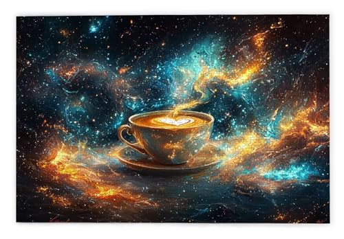 Puzzle 1000 Teile Erwachsene, Kaffee Puzzle 1000 Teile mit Geschenkbox, Holzpuzzle Erwachsene mit Naturholz, Geschenke für Frauen, Geschenke für Männer, Groß Holzpuzzle für Wanddeko Wohnzimmer, K-95 Puzzle 1000 Teile Erwachsene, Kaffee Puzzle 1000 Teile mit Geschenkbox, Holzpuzzle Erwachsene mit Naturholz, Geschenke für Frauen, Geschenke für Männer, Groß Holzpuzzle für Wanddeko Wohnzimmer, K-95 von Kinntn