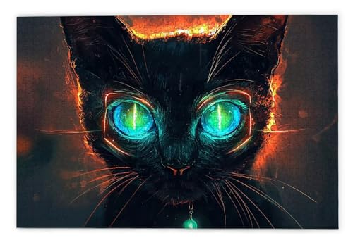 Puzzle 1000 Teile Erwachsene, Katze Puzzle 1000 Teile mit Geschenkbox, Holzpuzzle Erwachsene mit Naturholz, Geschenke für Frauen, Geschenke für Männer, Groß Holzpuzzle für Wanddeko Wohnzimmer, A-91 Puzzle 1000 Teile Erwachsene, Katze Puzzle 1000 Teile mit Geschenkbox, Holzpuzzle Erwachsene mit Naturholz, Geschenke für Frauen, Geschenke für Männer, Groß Holzpuzzle für Wanddeko Wohnzimmer, A-91 von Kinntn