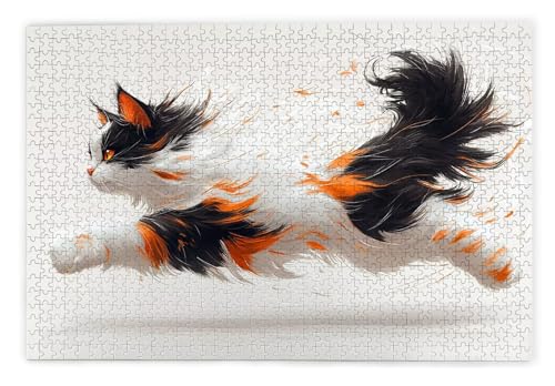 Puzzle 1000 Teile Erwachsene, Katze Puzzle 1000 Teile mit Geschenkbox, Holzpuzzle Erwachsene mit Naturholz, Geschenke für Frauen, Geschenke für Männer, Groß Holzpuzzle für Wanddeko Wohnzimmer, D-95 Puzzle 1000 Teile Erwachsene, Katze Puzzle 1000 Teile mit Geschenkbox, Holzpuzzle Erwachsene mit Naturholz, Geschenke für Frauen, Geschenke für Männer, Groß Holzpuzzle für Wanddeko Wohnzimmer, D-95 von Kinntn