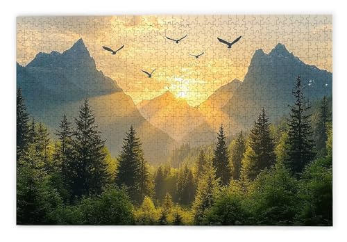 Puzzle 1000 Teile Erwachsene, Landschaft Puzzle 1000 Teile mit Geschenkbox, Holzpuzzle Erwachsene mit Naturholz, Geschenke für Frauen, Geschenke für Männer, Groß Holzpuzzle für Deko Wohnzimmer, D-41 Puzzle 1000 Teile Erwachsene, Landschaft Puzzle 1000 Teile mit Geschenkbox, Holzpuzzle Erwachsene mit Naturholz, Geschenke für Frauen, Geschenke für Männer, Groß Holzpuzzle für Deko Wohnzimmer, D-41 von Kinntn