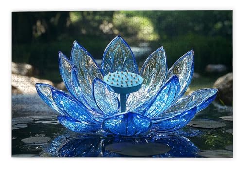 Puzzle 1000 Teile Erwachsene, Lotus Puzzle 1000 Teile mit Geschenkbox, Holzpuzzle Erwachsene mit Naturholz, Geschenke für Frauen, Geschenke für Männer, Groß Holzpuzzle für Wanddeko Wohnzimmer, Q-25 Puzzle 1000 Teile Erwachsene, Lotus Puzzle 1000 Teile mit Geschenkbox, Holzpuzzle Erwachsene mit Naturholz, Geschenke für Frauen, Geschenke für Männer, Groß Holzpuzzle für Wanddeko Wohnzimmer, Q-25 von Kinntn