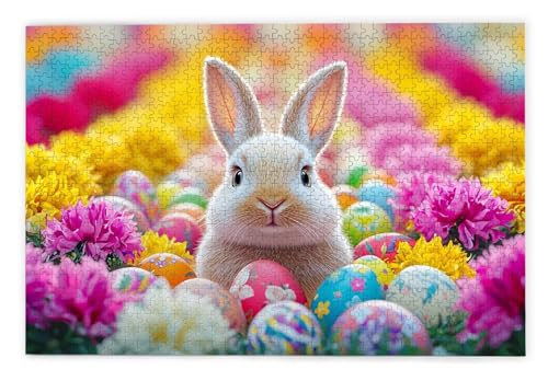 Puzzle 1000 Teile Erwachsene, Ostern Puzzle 1000 Teile mit Geschenkbox, Holzpuzzle Erwachsene mit Naturholz, Geschenke für Frauen, Geschenke für Männer, Groß Holzpuzzle für Wanddeko Wohnzimmer, I-7 Puzzle 1000 Teile Erwachsene, Ostern Puzzle 1000 Teile mit Geschenkbox, Holzpuzzle Erwachsene mit Naturholz, Geschenke für Frauen, Geschenke für Männer, Groß Holzpuzzle für Wanddeko Wohnzimmer, I-7 von Kinntn