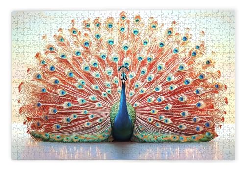 Puzzle 1000 Teile Erwachsene, Pfau Puzzle 1000 Teile mit Geschenkbox, Holzpuzzle Erwachsene mit Naturholz, Geschenke für Frauen, Geschenke für Männer, Groß Holzpuzzle für Wanddeko Wohnzimmer, Z-87 Puzzle 1000 Teile Erwachsene, Pfau Puzzle 1000 Teile mit Geschenkbox, Holzpuzzle Erwachsene mit Naturholz, Geschenke für Frauen, Geschenke für Männer, Groß Holzpuzzle für Wanddeko Wohnzimmer, Z-87 von Kinntn