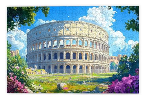 Puzzle 1000 Teile Erwachsene, Rom Puzzle 1000 Teile mit Geschenkbox, Holzpuzzle Erwachsene mit Naturholz, Geschenke für Frauen, Geschenke für Männer, Groß Holzpuzzle für Wanddeko Wohnzimmer, A-57 Puzzle 1000 Teile Erwachsene, Rom Puzzle 1000 Teile mit Geschenkbox, Holzpuzzle Erwachsene mit Naturholz, Geschenke für Frauen, Geschenke für Männer, Groß Holzpuzzle für Wanddeko Wohnzimmer, A-57 von Kinntn
