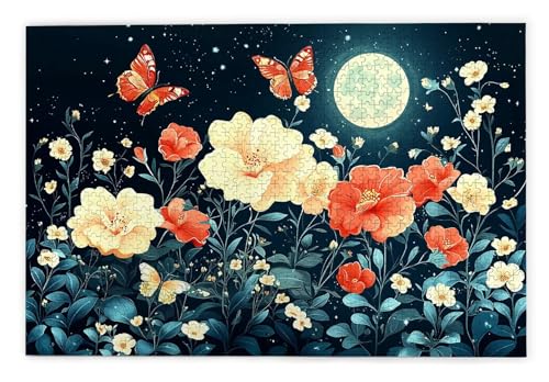 Puzzle 1000 Teile Erwachsene, Schmetterling Puzzle 1000 Teile mit Geschenkbox, Holzpuzzle Erwachsene mit Naturholz, Geschenke für Frauen, Geschenke für Männer, Holzpuzzle für Deko Wohnzimmer, A-21 Puzzle 1000 Teile Erwachsene, Schmetterling Puzzle 1000 Teile mit Geschenkbox, Holzpuzzle Erwachsene mit Naturholz, Geschenke für Frauen, Geschenke für Männer, Holzpuzzle für Deko Wohnzimmer, A-21 von Kinntn