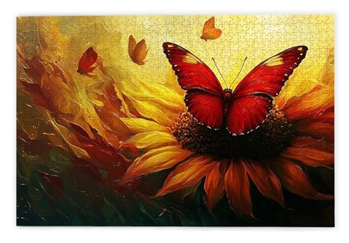 Puzzle 1000 Teile Erwachsene, Schmetterling Puzzle 1000 Teile mit Geschenkbox, Holzpuzzle Erwachsene mit Naturholz, Geschenke für Frauen, Geschenke für Männer, Holzpuzzle für Deko Wohnzimmer, O-29 Puzzle 1000 Teile Erwachsene, Schmetterling Puzzle 1000 Teile mit Geschenkbox, Holzpuzzle Erwachsene mit Naturholz, Geschenke für Frauen, Geschenke für Männer, Holzpuzzle für Deko Wohnzimmer, O-29 von Kinntn