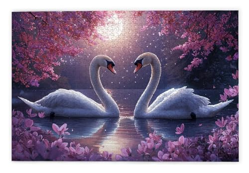 Puzzle 1000 Teile Erwachsene, Schwan Puzzle 1000 Teile mit Geschenkbox, Holzpuzzle Erwachsene mit Naturholz, Geschenke für Frauen, Geschenke für Männer, Groß Holzpuzzle für Wanddeko Wohnzimmer, S-67 Puzzle 1000 Teile Erwachsene, Schwan Puzzle 1000 Teile mit Geschenkbox, Holzpuzzle Erwachsene mit Naturholz, Geschenke für Frauen, Geschenke für Männer, Groß Holzpuzzle für Wanddeko Wohnzimmer, S-67 von Kinntn