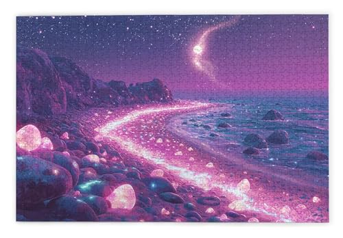 Puzzle 1000 Teile Erwachsene, Strand Puzzle 1000 Teile mit Geschenkbox, Holzpuzzle Erwachsene mit Naturholz, Geschenke für Frauen, Geschenke für Männer, Groß Holzpuzzle für Wanddeko Wohnzimmer, K-17 Puzzle 1000 Teile Erwachsene, Strand Puzzle 1000 Teile mit Geschenkbox, Holzpuzzle Erwachsene mit Naturholz, Geschenke für Frauen, Geschenke für Männer, Groß Holzpuzzle für Wanddeko Wohnzimmer, K-17 von Kinntn