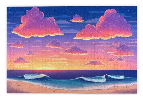 Puzzle 1000 Teile Erwachsene, Strand Puzzle 1000 Teile mit Geschenkbox, Holzpuzzle Erwachsene mit Naturholz, Geschenke für Frauen, Geschenke für Männer, Groß Holzpuzzle für Wanddeko Wohnzimmer, R-23 Puzzle 1000 Teile Erwachsene, Strand Puzzle 1000 Teile mit Geschenkbox, Holzpuzzle Erwachsene mit Naturholz, Geschenke für Frauen, Geschenke für Männer, Groß Holzpuzzle für Wanddeko Wohnzimmer, R-23 von Kinntn