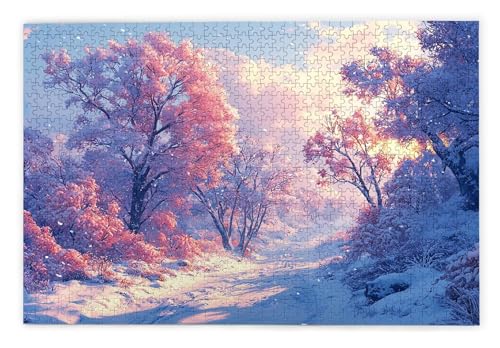 Puzzle 1000 Teile Erwachsene, Winter Puzzle 1000 Teile mit Geschenkbox, Holzpuzzle Erwachsene mit Naturholz, Geschenke für Frauen, Geschenke für Männer, Groß Holzpuzzle für Wanddeko Wohnzimmer, B-25 Puzzle 1000 Teile Erwachsene, Winter Puzzle 1000 Teile mit Geschenkbox, Holzpuzzle Erwachsene mit Naturholz, Geschenke für Frauen, Geschenke für Männer, Groß Holzpuzzle für Wanddeko Wohnzimmer, B-25 von Kinntn