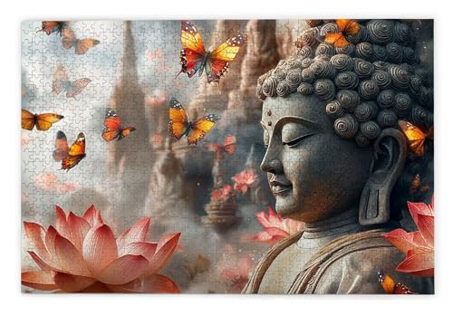 Puzzle 1000 Teile Erwachsene, Zen Puzzle 1000 Teile mit Geschenkbox, Holzpuzzle Erwachsene mit Naturholz, Geschenke für Frauen, Geschenke für Männer, Groß Holzpuzzle für Wanddeko Wohnzimmer, T-15 Puzzle 1000 Teile Erwachsene, Zen Puzzle 1000 Teile mit Geschenkbox, Holzpuzzle Erwachsene mit Naturholz, Geschenke für Frauen, Geschenke für Männer, Groß Holzpuzzle für Wanddeko Wohnzimmer, T-15 von Kinntn