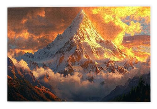 Puzzle 1500 Teile, Berg Puzzle 1500 Teile Erwachsene, Holzpuzzle Erwachsene, EIN Herausforderndes Rätsel, Puzzlespiele für Die Ganze Familie, Holzpuzzle für Zimmer Deko Wohnzimmer, Geschenke, P-0 Puzzle 1500 Teile, Berg Puzzle 1500 Teile Erwachsene, Holzpuzzle Erwachsene, EIN Herausforderndes Rätsel, Puzzlespiele für Die Ganze Familie, Holzpuzzle für Zimmer Deko Wohnzimmer, Geschenke, P-0 von Kinntn