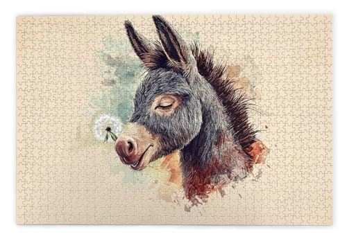 Puzzle 1500 Teile, Esel Puzzle 1500 Teile Erwachsene, Holzpuzzle Erwachsene, EIN Herausforderndes Rätsel, Puzzlespiele für Die Ganze Familie, Holzpuzzle für Zimmer Deko Wohnzimmer, Geschenke, K-60 Puzzle 1500 Teile, Esel Puzzle 1500 Teile Erwachsene, Holzpuzzle Erwachsene, EIN Herausforderndes Rätsel, Puzzlespiele für Die Ganze Familie, Holzpuzzle für Zimmer Deko Wohnzimmer, Geschenke, K-60 von Kinntn