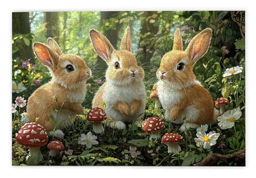 Puzzle 1500 Teile, Kaninchen Puzzle 1500 Teile Erwachsene, Holzpuzzle Erwachsene, EIN Herausforderndes Rätsel, Puzzlespiele für Die Ganze Familie, Holzpuzzle für Wanddeko Wohnzimmer, Geschenke, Y-70 Puzzle 1500 Teile, Kaninchen Puzzle 1500 Teile Erwachsene, Holzpuzzle Erwachsene, EIN Herausforderndes Rätsel, Puzzlespiele für Die Ganze Familie, Holzpuzzle für Wanddeko Wohnzimmer, Geschenke, Y-70 von Kinntn