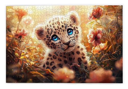 Puzzle 1500 Teile, Leopard Puzzle 1500 Teile Erwachsene, Holzpuzzle Erwachsene, EIN Herausforderndes Rätsel, Puzzlespiele für Die Ganze Familie, Holzpuzzle für Zimmer Deko Wohnzimmer, Geschenke, U-90 Puzzle 1500 Teile, Leopard Puzzle 1500 Teile Erwachsene, Holzpuzzle Erwachsene, EIN Herausforderndes Rätsel, Puzzlespiele für Die Ganze Familie, Holzpuzzle für Zimmer Deko Wohnzimmer, Geschenke, U-90 von Kinntn