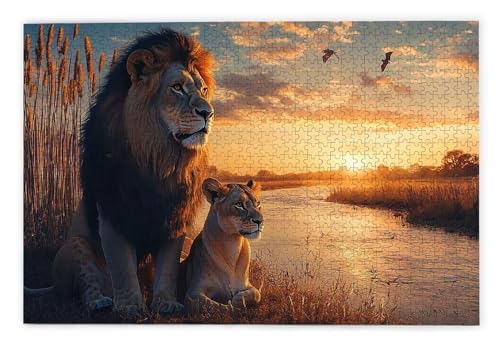 Puzzle 1500 Teile, Löwe Puzzle 1500 Teile Erwachsene, Holzpuzzle Erwachsene, EIN Herausforderndes Rätsel, Puzzlespiele für Die Ganze Familie, Holzpuzzle für Zimmer Deko Wohnzimmer, Geschenke, V-60 Puzzle 1500 Teile, Löwe Puzzle 1500 Teile Erwachsene, Holzpuzzle Erwachsene, EIN Herausforderndes Rätsel, Puzzlespiele für Die Ganze Familie, Holzpuzzle für Zimmer Deko Wohnzimmer, Geschenke, V-60 von Kinntn