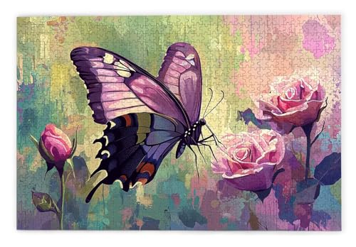 Puzzle 1500 Teile, Schmetterling Puzzle 1500 Teile Erwachsene, Holzpuzzle Erwachsene, EIN Herausforderndes Rätsel, Puzzlespiele für Die Ganze Familie, Holzpuzzle für Deko Wohnzimmer, Geschenke, A-20 Puzzle 1500 Teile, Schmetterling Puzzle 1500 Teile Erwachsene, Holzpuzzle Erwachsene, EIN Herausforderndes Rätsel, Puzzlespiele für Die Ganze Familie, Holzpuzzle für Deko Wohnzimmer, Geschenke, A-20 von Kinntn