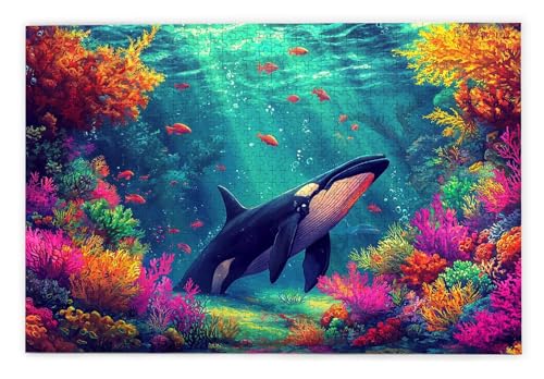 Puzzle 1500 Teile, Wal Puzzle 1500 Teile Erwachsene, Holzpuzzle Erwachsene, EIN Herausforderndes Rätsel, Puzzlespiele für Die Ganze Familie, Holzpuzzle für Zimmer Deko Wohnzimmer, Geschenke, Y-38 Puzzle 1500 Teile, Wal Puzzle 1500 Teile Erwachsene, Holzpuzzle Erwachsene, EIN Herausforderndes Rätsel, Puzzlespiele für Die Ganze Familie, Holzpuzzle für Zimmer Deko Wohnzimmer, Geschenke, Y-38 von Kinntn