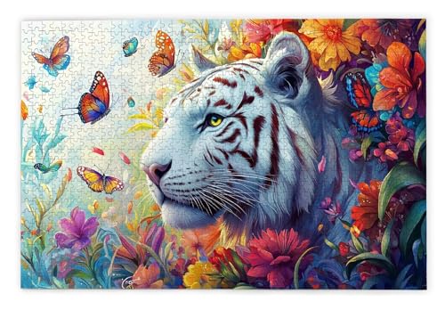Puzzle 1500 Teile, Weißer Tiger Puzzle 1500 Teile Erwachsene, Holzpuzzle Erwachsene, EIN Herausforderndes Rätsel, Puzzlespiele für Die Ganze Familie, Holzpuzzle für Deko Wohnzimmer, Geschenke, F-82 Puzzle 1500 Teile, Weißer Tiger Puzzle 1500 Teile Erwachsene, Holzpuzzle Erwachsene, EIN Herausforderndes Rätsel, Puzzlespiele für Die Ganze Familie, Holzpuzzle für Deko Wohnzimmer, Geschenke, F-82 von Kinntn