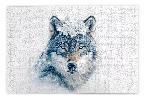 Puzzle 1500 Teile, Wolf Puzzle 1500 Teile Erwachsene, Holzpuzzle Erwachsene, EIN Herausforderndes Rätsel, Puzzlespiele für Die Ganze Familie, Holzpuzzle für Zimmer Deko Wohnzimmer, Geschenke, P-60 Puzzle 1500 Teile, Wolf Puzzle 1500 Teile Erwachsene, Holzpuzzle Erwachsene, EIN Herausforderndes Rätsel, Puzzlespiele für Die Ganze Familie, Holzpuzzle für Zimmer Deko Wohnzimmer, Geschenke, P-60 von Kinntn