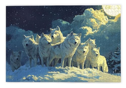 Puzzle 1500 Teile, Wolf Puzzle 1500 Teile Erwachsene, Holzpuzzle Erwachsene, EIN Herausforderndes Rätsel, Puzzlespiele für Die Ganze Familie, Holzpuzzle für Zimmer Deko Wohnzimmer, Geschenke, X-52 Puzzle 1500 Teile, Wolf Puzzle 1500 Teile Erwachsene, Holzpuzzle Erwachsene, EIN Herausforderndes Rätsel, Puzzlespiele für Die Ganze Familie, Holzpuzzle für Zimmer Deko Wohnzimmer, Geschenke, X-52 von Kinntn