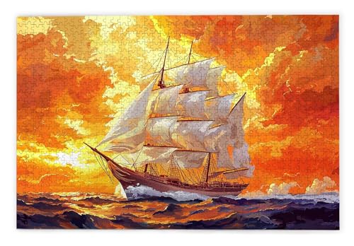 Puzzle 1500 Teile Erwachsene, Boot Puzzle 1500 Teile mit Geschenkbox, Holzpuzzle Erwachsene mit Naturholz, Geschenke für Frauen, Geschenke für Männer, Groß Holzpuzzle für Wanddeko Wohnzimmer, F-21 Puzzle 1500 Teile Erwachsene, Boot Puzzle 1500 Teile mit Geschenkbox, Holzpuzzle Erwachsene mit Naturholz, Geschenke für Frauen, Geschenke für Männer, Groß Holzpuzzle für Wanddeko Wohnzimmer, F-21 von Kinntn