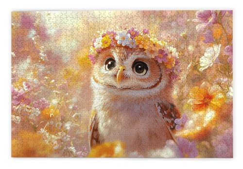 Puzzle 1500 Teile Erwachsene, Eule Puzzle 1500 Teile mit Geschenkbox, Holzpuzzle Erwachsene mit Naturholz, Geschenke für Frauen, Geschenke für Männer, Groß Holzpuzzle für Wanddeko Wohnzimmer, L-93 Puzzle 1500 Teile Erwachsene, Eule Puzzle 1500 Teile mit Geschenkbox, Holzpuzzle Erwachsene mit Naturholz, Geschenke für Frauen, Geschenke für Männer, Groß Holzpuzzle für Wanddeko Wohnzimmer, L-93 von Kinntn