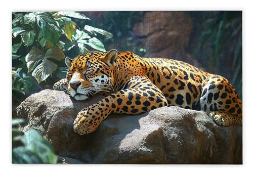 Puzzle 1500 Teile Erwachsene, Leopard Puzzle 1500 Teile mit Geschenkbox, Holzpuzzle Erwachsene mit Naturholz, Geschenke für Frauen, Geschenke für Männer, Groß Holzpuzzle für Wanddeko Wohnzimmer, B-33 Puzzle 1500 Teile Erwachsene, Leopard Puzzle 1500 Teile mit Geschenkbox, Holzpuzzle Erwachsene mit Naturholz, Geschenke für Frauen, Geschenke für Männer, Groß Holzpuzzle für Wanddeko Wohnzimmer, B-33 von Kinntn