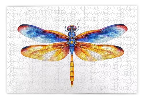 Puzzle 1500 Teile Erwachsene, Libelle Puzzle 1500 Teile mit Geschenkbox, Holzpuzzle Erwachsene mit Naturholz, Geschenke für Frauen, Geschenke für Männer, Groß Holzpuzzle für Wanddeko Wohnzimmer, M-99 Puzzle 1500 Teile Erwachsene, Libelle Puzzle 1500 Teile mit Geschenkbox, Holzpuzzle Erwachsene mit Naturholz, Geschenke für Frauen, Geschenke für Männer, Groß Holzpuzzle für Wanddeko Wohnzimmer, M-99 von Kinntn