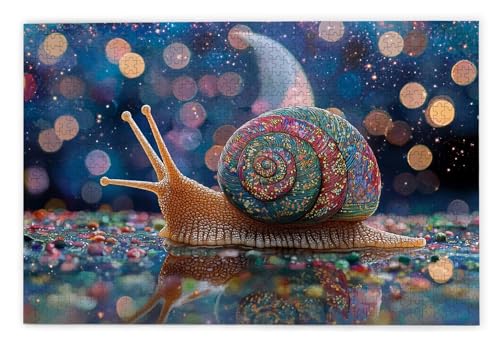 Puzzle 1500 Teile Erwachsene, Schnecken Puzzle 1500 Teile mit Geschenkbox, Holzpuzzle Erwachsene mit Naturholz, Geschenke für Frauen, Geschenke für Männer, Groß Holzpuzzle für Wanddeko Wohnzimmer, W-3 Puzzle 1500 Teile Erwachsene, Schnecken Puzzle 1500 Teile mit Geschenkbox, Holzpuzzle Erwachsene mit Naturholz, Geschenke für Frauen, Geschenke für Männer, Groß Holzpuzzle für Wanddeko Wohnzimmer, W-3 von Kinntn