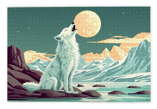 Puzzle 1500 Teile Erwachsene, Wolf Puzzle 1500 Teile mit Geschenkbox, Holzpuzzle Erwachsene mit Naturholz, Geschenke für Frauen, Geschenke für Männer, Groß Holzpuzzle für Wanddeko Wohnzimmer, K-99 Puzzle 1500 Teile Erwachsene, Wolf Puzzle 1500 Teile mit Geschenkbox, Holzpuzzle Erwachsene mit Naturholz, Geschenke für Frauen, Geschenke für Männer, Groß Holzpuzzle für Wanddeko Wohnzimmer, K-99 von Kinntn