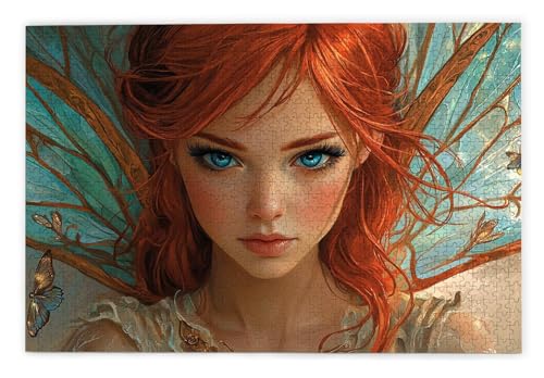 Puzzle 2000 Teile, Elf Puzzle 2000 Teile Erwachsene, Holzpuzzle Erwachsene, EIN Herausforderndes Rätsel, Puzzlespiele für Die Ganze Familie, Holzpuzzle für Zimmer Deko Wohnzimmer, Geschenke, I-86 von Kinntn