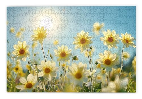 Puzzle 2000 Teile, Gänseblümchen Puzzle 2000 Teile Erwachsene, Holzpuzzle Erwachsene, EIN Herausforderndes Rätsel, Puzzlespiele für Die Ganze Familie, Holzpuzzle für Deko Wohnzimmer, Geschenke, E-12 Puzzle 2000 Teile, Gänseblümchen Puzzle 2000 Teile Erwachsene, Holzpuzzle Erwachsene, EIN Herausforderndes Rätsel, Puzzlespiele für Die Ganze Familie, Holzpuzzle für Deko Wohnzimmer, Geschenke, E-12 von Kinntn