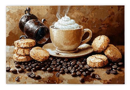 Puzzle 2000 Teile, Kaffee Puzzle 2000 Teile Erwachsene, Holzpuzzle Erwachsene, EIN Herausforderndes Rätsel, Puzzlespiele für Die Ganze Familie, Holzpuzzle für Zimmer Deko Wohnzimmer, Geschenke, A-84 Puzzle 2000 Teile, Kaffee Puzzle 2000 Teile Erwachsene, Holzpuzzle Erwachsene, EIN Herausforderndes Rätsel, Puzzlespiele für Die Ganze Familie, Holzpuzzle für Zimmer Deko Wohnzimmer, Geschenke, A-84 von Kinntn
