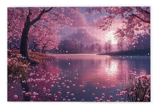 Puzzle 2000 Teile, Kirschblüten Puzzle 2000 Teile Erwachsene, Holzpuzzle Erwachsene, EIN Herausforderndes Rätsel, Puzzlespiele für Die Ganze Familie, Holzpuzzle für Deko Wohnzimmer, Geschenke, K-68 Puzzle 2000 Teile, Kirschblüten Puzzle 2000 Teile Erwachsene, Holzpuzzle Erwachsene, EIN Herausforderndes Rätsel, Puzzlespiele für Die Ganze Familie, Holzpuzzle für Deko Wohnzimmer, Geschenke, K-68 von Kinntn