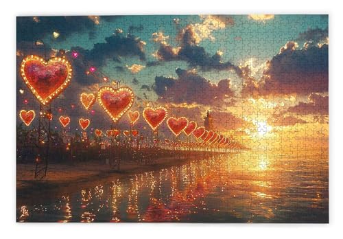 Puzzle 2000 Teile, Romantisch Puzzle 2000 Teile Erwachsene, Holzpuzzle Erwachsene, EIN Herausforderndes Rätsel, Puzzlespiele für Die Ganze Familie, Holzpuzzle für Wanddeko Wohnzimmer, Geschenke, A-12 Puzzle 2000 Teile, Romantisch Puzzle 2000 Teile Erwachsene, Holzpuzzle Erwachsene, EIN Herausforderndes Rätsel, Puzzlespiele für Die Ganze Familie, Holzpuzzle für Wanddeko Wohnzimmer, Geschenke, A-12 von Kinntn