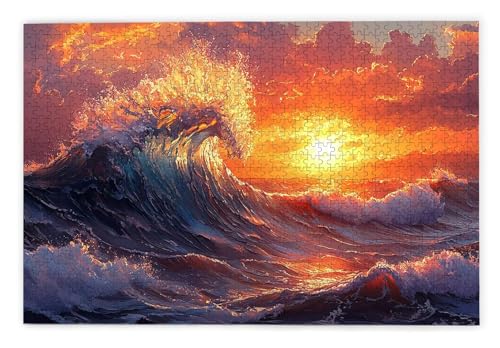 Puzzle 2000 Teile, Wellen Puzzle 2000 Teile Erwachsene, Holzpuzzle Erwachsene, EIN Herausforderndes Rätsel, Puzzlespiele für Die Ganze Familie, Holzpuzzle für Zimmer Deko Wohnzimmer, Geschenke, D-20 Puzzle 2000 Teile, Wellen Puzzle 2000 Teile Erwachsene, Holzpuzzle Erwachsene, EIN Herausforderndes Rätsel, Puzzlespiele für Die Ganze Familie, Holzpuzzle für Zimmer Deko Wohnzimmer, Geschenke, D-20 von Kinntn