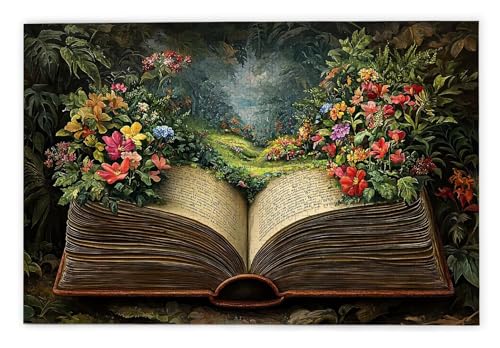 Puzzle 2000 Teile, Zauberbuch Puzzle 2000 Teile Erwachsene, Holzpuzzle Erwachsene, EIN Herausforderndes Rätsel, Puzzlespiele für Die Ganze Familie, Holzpuzzle für Wanddeko Wohnzimmer, Geschenke, E-80 Puzzle 2000 Teile, Zauberbuch Puzzle 2000 Teile Erwachsene, Holzpuzzle Erwachsene, EIN Herausforderndes Rätsel, Puzzlespiele für Die Ganze Familie, Holzpuzzle für Wanddeko Wohnzimmer, Geschenke, E-80 von Kinntn