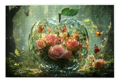 Puzzle 2000 Teile Erwachsene, Apfel Puzzle 2000 Teile mit Geschenkbox, Holzpuzzle Erwachsene mit Naturholz, Geschenke für Frauen, Geschenke für Männer, Groß Holzpuzzle für Wanddeko Wohnzimmer, P-73 Puzzle 2000 Teile Erwachsene, Apfel Puzzle 2000 Teile mit Geschenkbox, Holzpuzzle Erwachsene mit Naturholz, Geschenke für Frauen, Geschenke für Männer, Groß Holzpuzzle für Wanddeko Wohnzimmer, P-73 von Kinntn