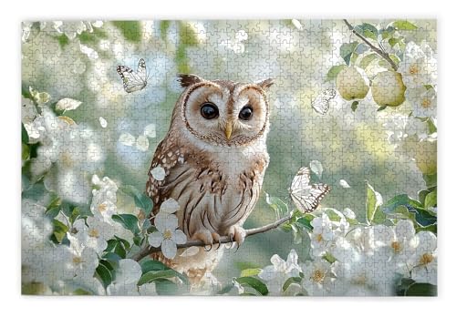 Puzzle 2000 Teile Erwachsene, Eule Puzzle 2000 Teile mit Geschenkbox, Holzpuzzle Erwachsene mit Naturholz, Geschenke für Frauen, Geschenke für Männer, Groß Holzpuzzle für Wanddeko Wohnzimmer, A-67 Puzzle 2000 Teile Erwachsene, Eule Puzzle 2000 Teile mit Geschenkbox, Holzpuzzle Erwachsene mit Naturholz, Geschenke für Frauen, Geschenke für Männer, Groß Holzpuzzle für Wanddeko Wohnzimmer, A-67 von Kinntn