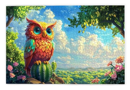 Puzzle 2000 Teile Erwachsene, Eule Puzzle 2000 Teile mit Geschenkbox, Holzpuzzle Erwachsene mit Naturholz, Geschenke für Frauen, Geschenke für Männer, Groß Holzpuzzle für Wanddeko Wohnzimmer, A-19 Puzzle 2000 Teile Erwachsene, Eule Puzzle 2000 Teile mit Geschenkbox, Holzpuzzle Erwachsene mit Naturholz, Geschenke für Frauen, Geschenke für Männer, Groß Holzpuzzle für Wanddeko Wohnzimmer, A-19 von Kinntn