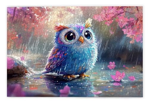 Puzzle 2000 Teile Erwachsene, Eule Puzzle 2000 Teile mit Geschenkbox, Holzpuzzle Erwachsene mit Naturholz, Geschenke für Frauen, Geschenke für Männer, Groß Holzpuzzle für Wanddeko Wohnzimmer, M-35 Puzzle 2000 Teile Erwachsene, Eule Puzzle 2000 Teile mit Geschenkbox, Holzpuzzle Erwachsene mit Naturholz, Geschenke für Frauen, Geschenke für Männer, Groß Holzpuzzle für Wanddeko Wohnzimmer, M-35 von Kinntn