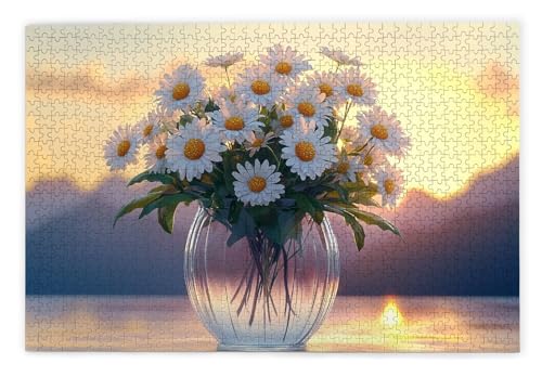 Puzzle 2000 Teile Erwachsene, Gänseblümchen Puzzle 2000 Teile mit Geschenkbox, Holzpuzzle Erwachsene mit Naturholz, Geschenke für Frauen, Geschenke für Männer, Groß Holzpuzzle für Deko Wohnzimmer, C-9 Puzzle 2000 Teile Erwachsene, Gänseblümchen Puzzle 2000 Teile mit Geschenkbox, Holzpuzzle Erwachsene mit Naturholz, Geschenke für Frauen, Geschenke für Männer, Groß Holzpuzzle für Deko Wohnzimmer, C-9 von Kinntn